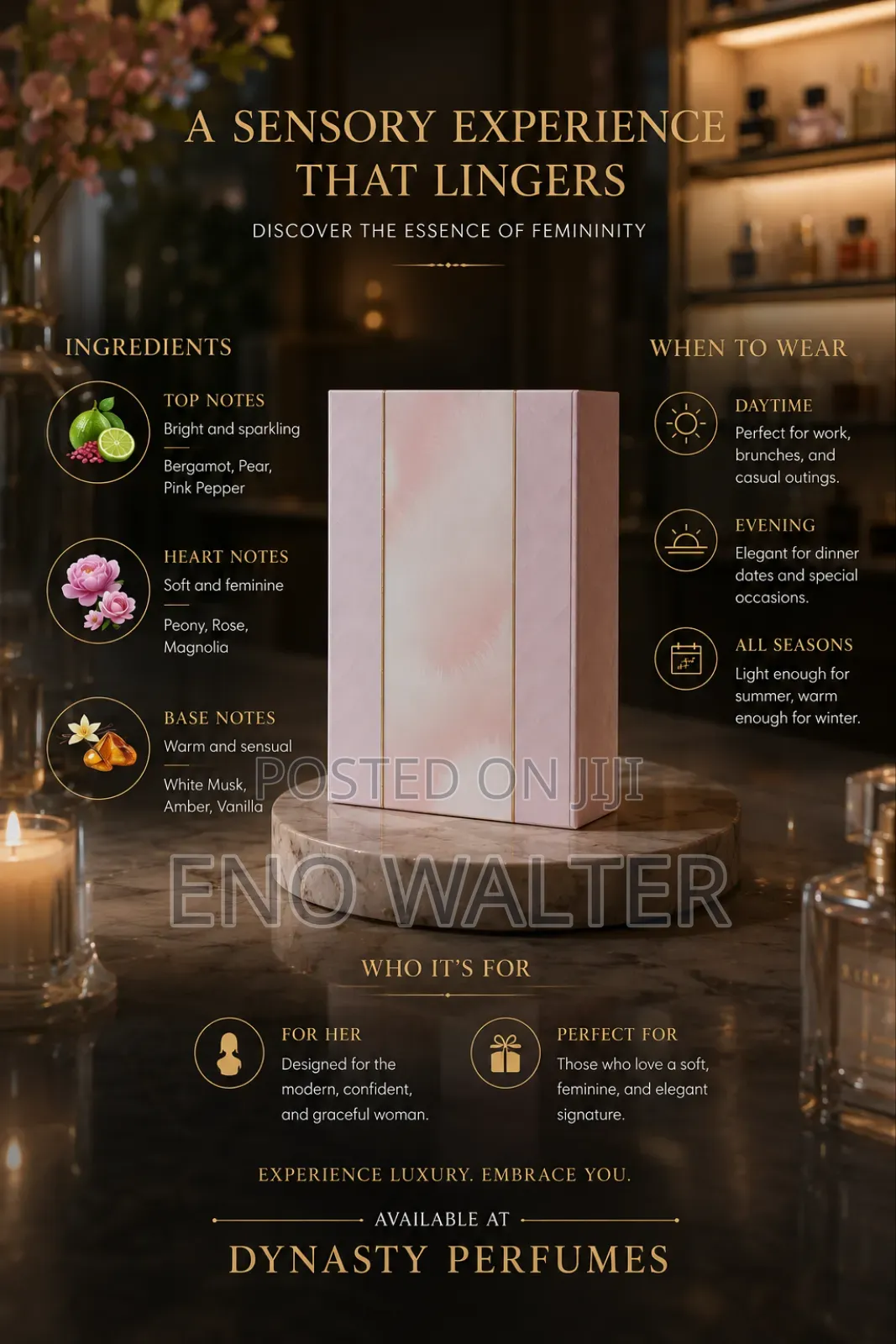 Male and Female Fragrances