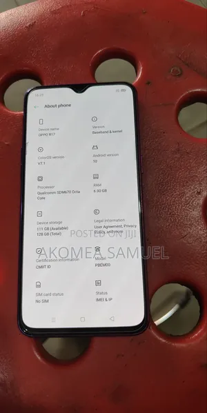 Oppo R17 128 GB Black