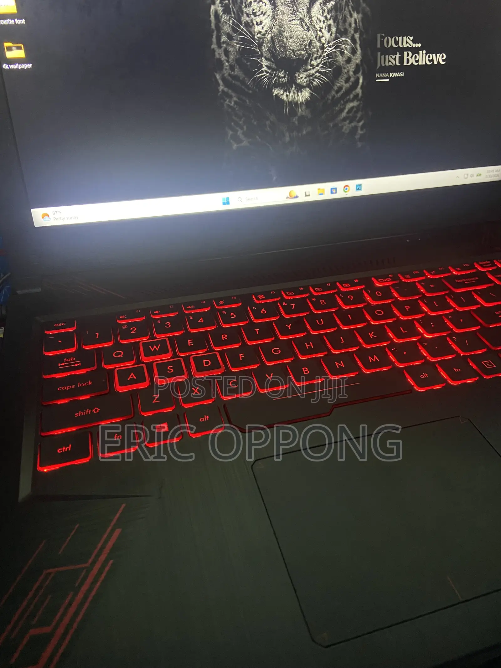 Laptop Asus TUF Gaming FX504 24GB Intel Core i7 SSD 500GB