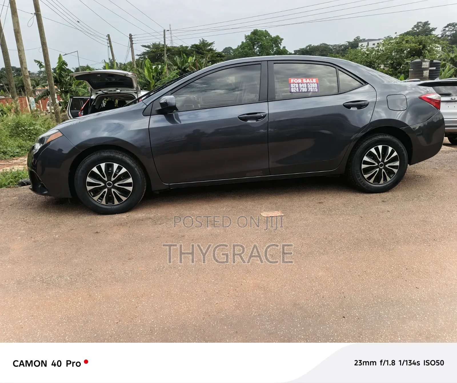 Toyota Corolla 2016 Gray