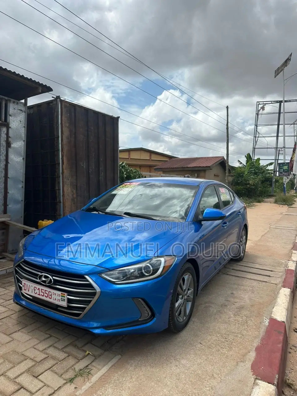 Hyundai Elantra 2017 Blue