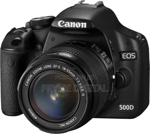 Canon Eos 500d With 18-55mm Lens