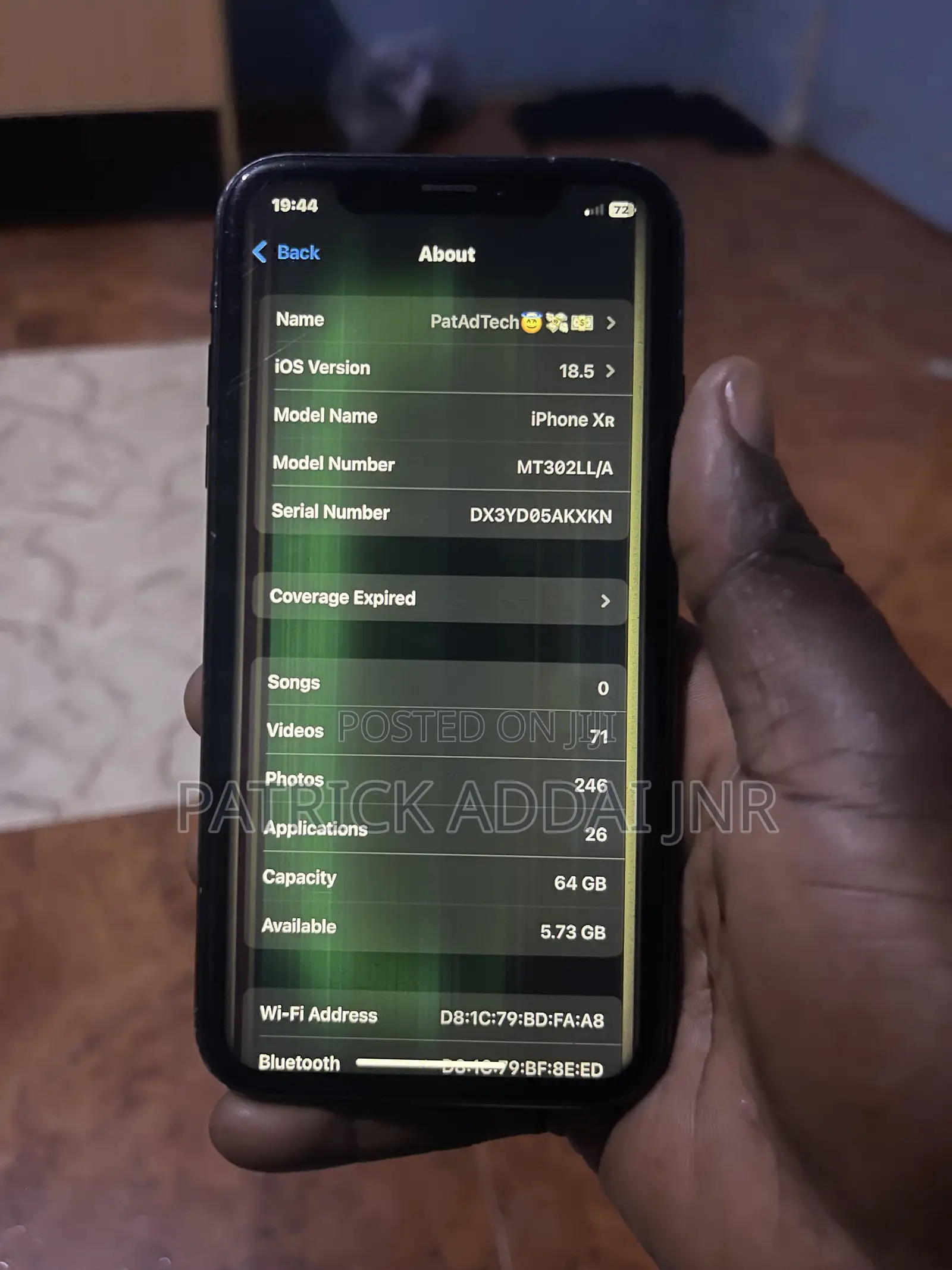 Apple iPhone XR 64 GB Black