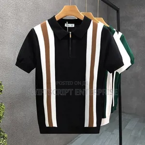 Men’S Quarter Zipper Shirt Readily Available for Delivery.