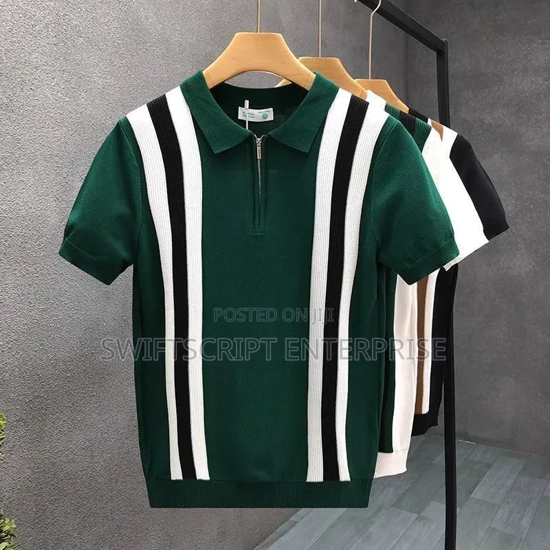 Men’S Quarter Zipper Shirt Readily Available for Delivery.