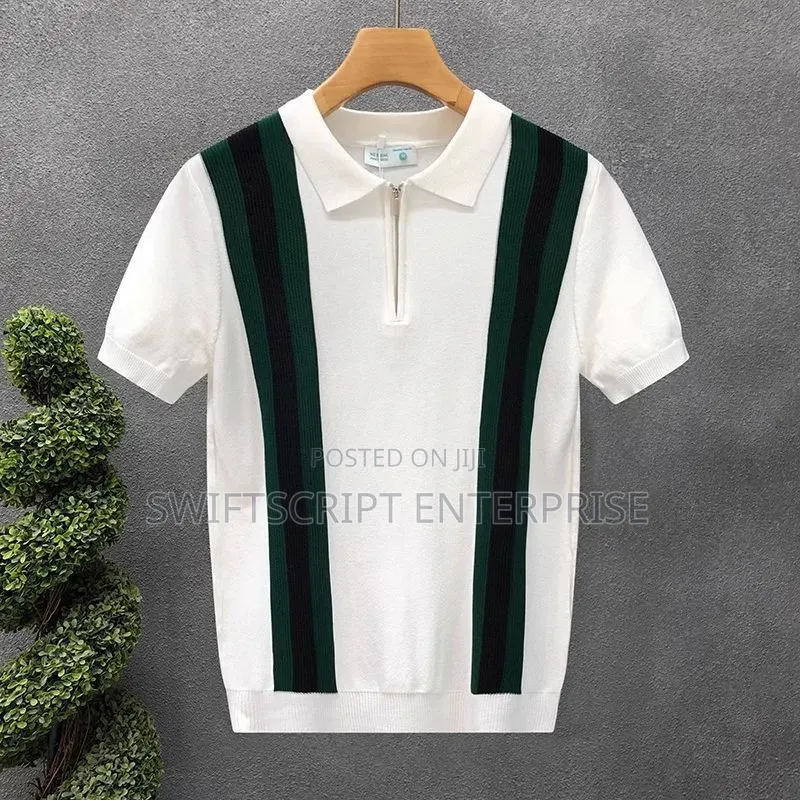 Men’S Quarter Zipper Shirt Readily Available for Delivery.
