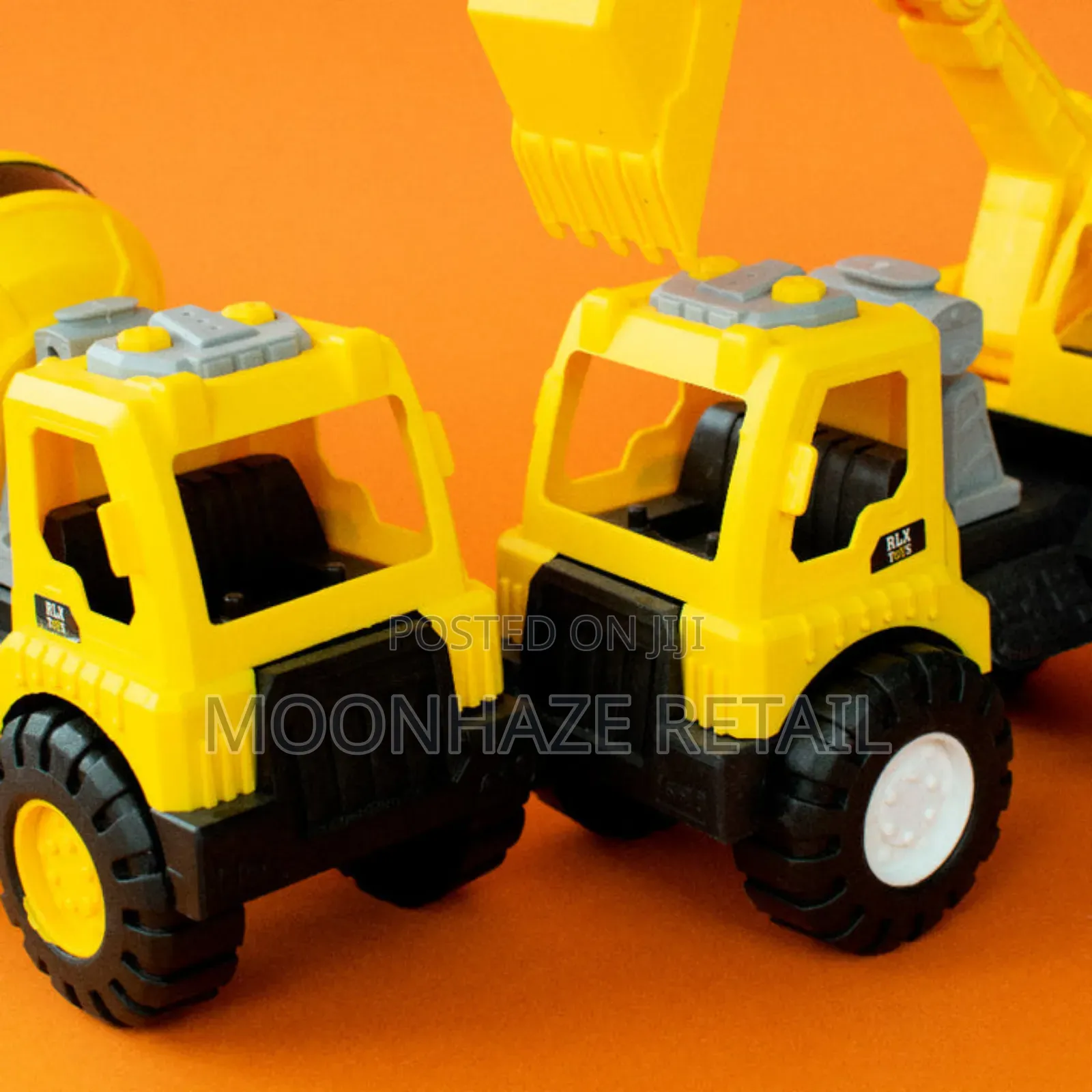 Heavy Duty Plastic Cement Mixer Toy Truck for Kids
