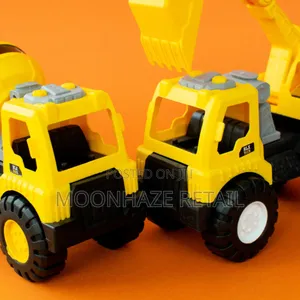 Heavy Duty Plastic Cement Mixer Toy Truck for Kids