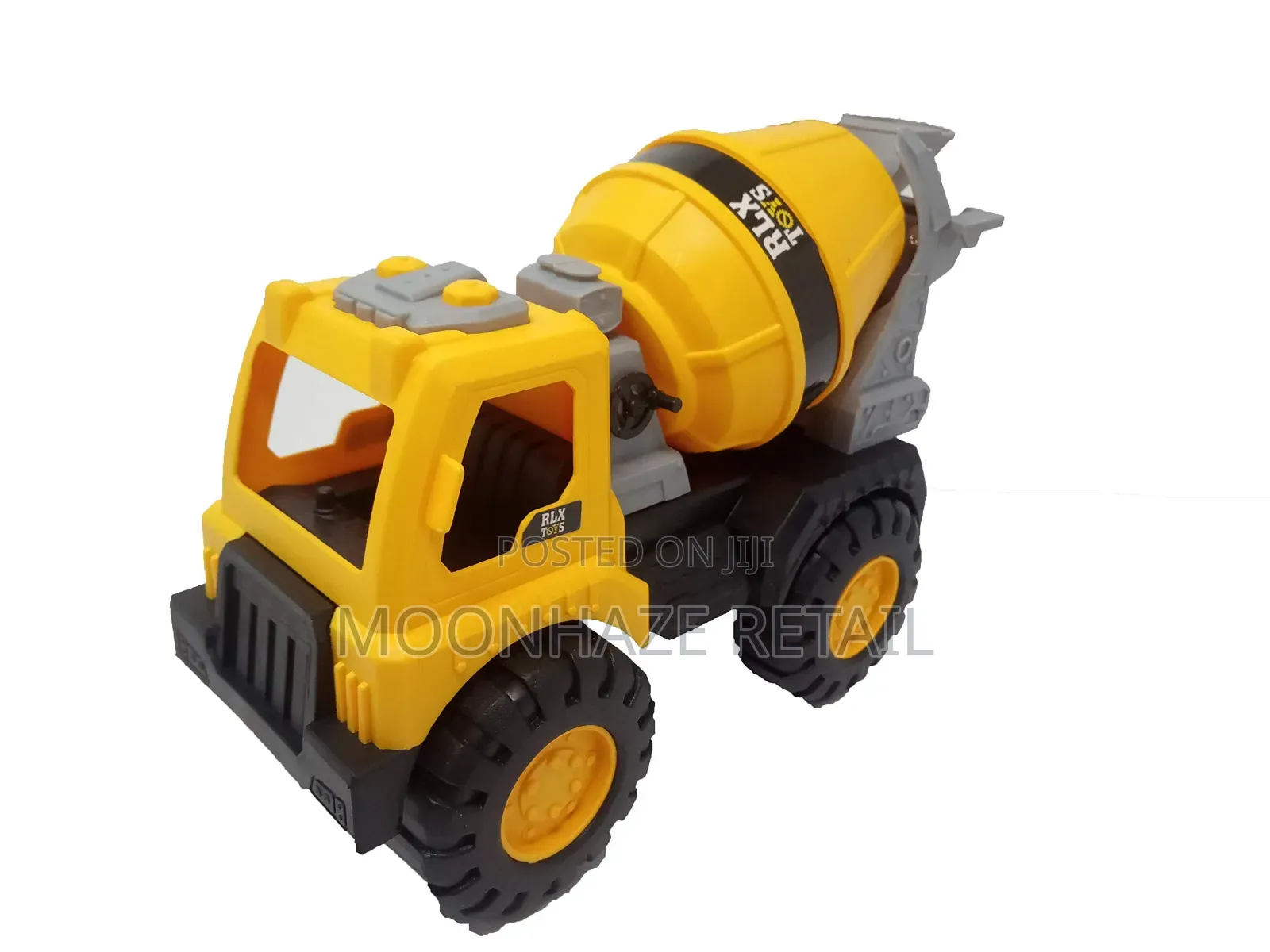 Heavy Duty Plastic Cement Mixer Toy Truck for Kids