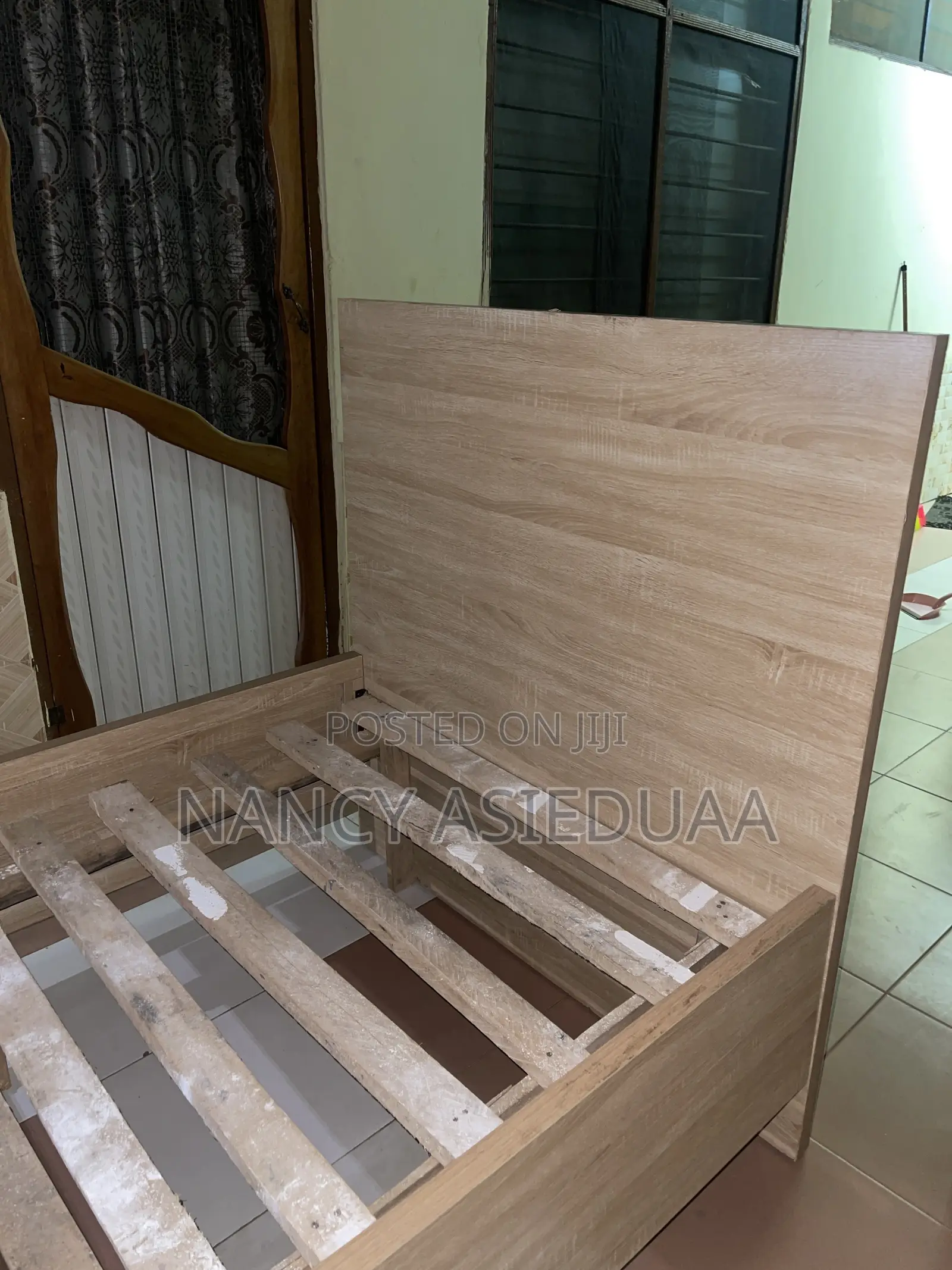 Oak Wood Bed Frame