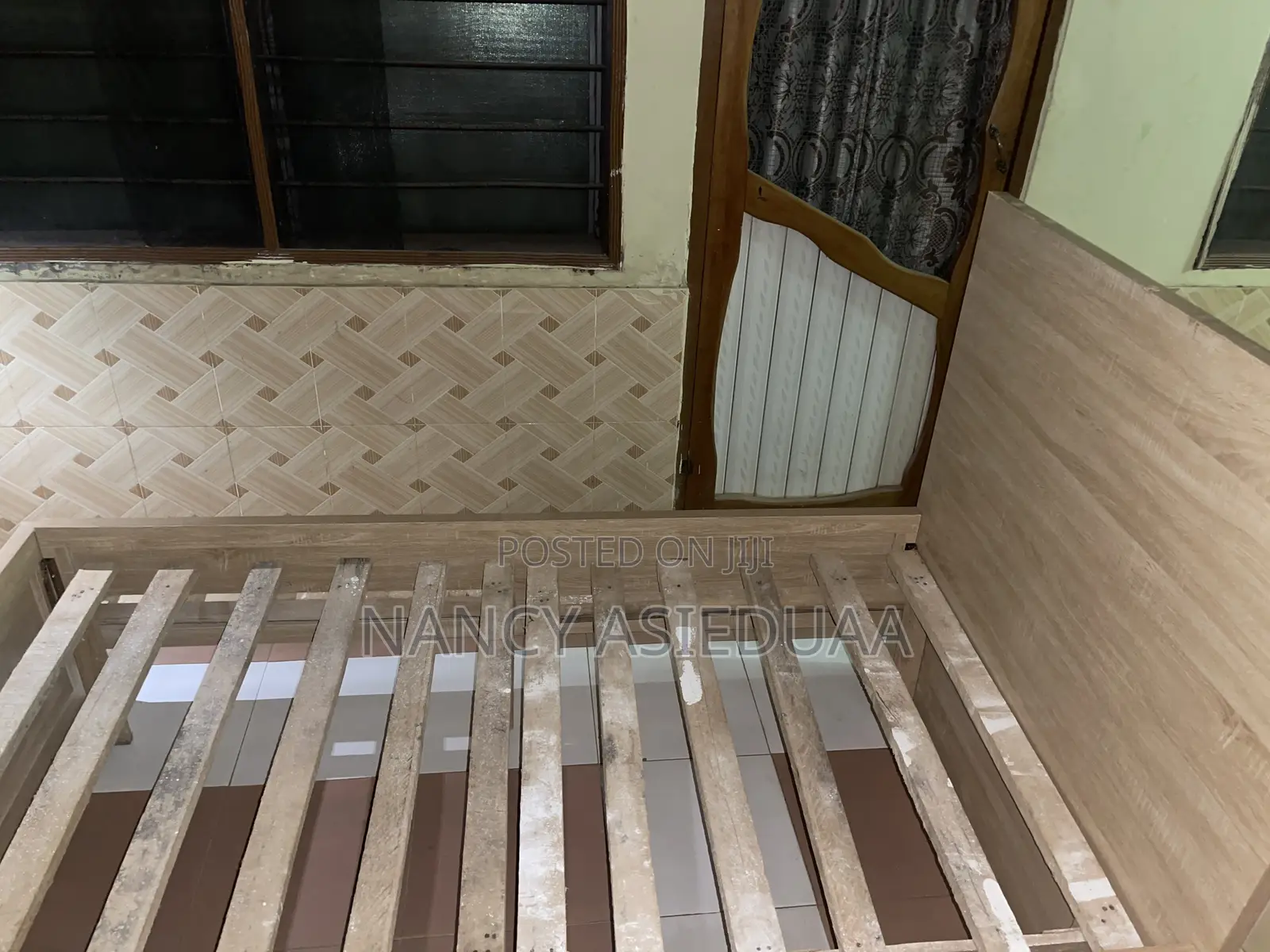 Oak Wood Bed Frame