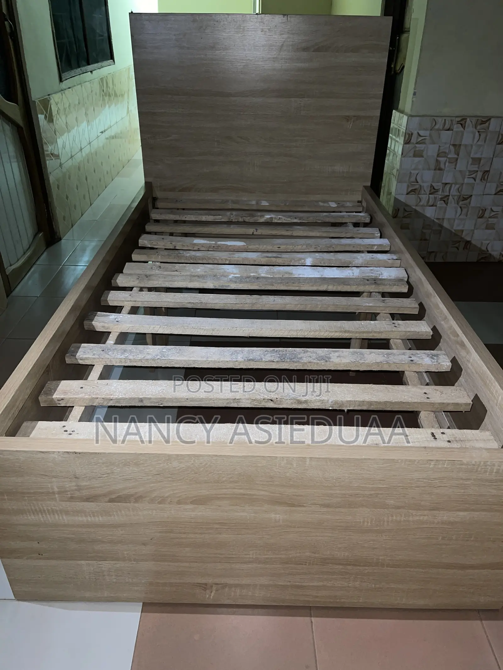 Oak Wood Bed Frame