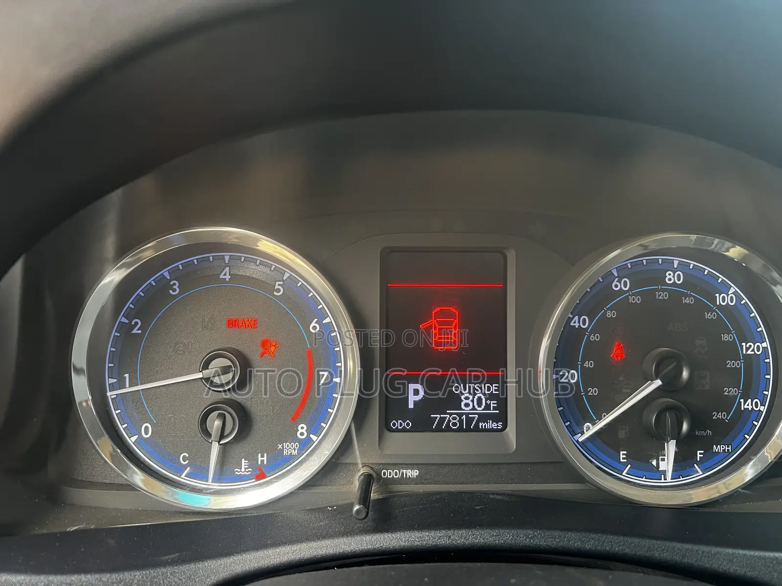 Toyota Corolla 2018 Blue