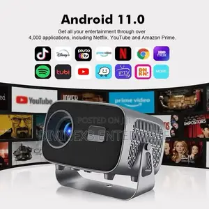 Android Led Projector With Wi-Fi and Bluetooth