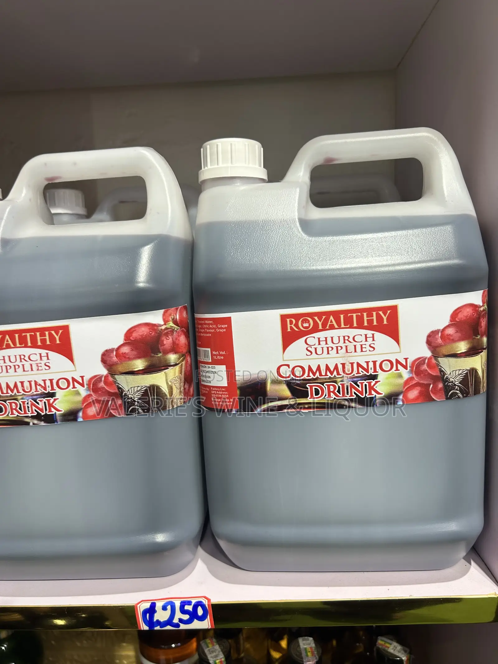 5 L Communion Wine Garlon