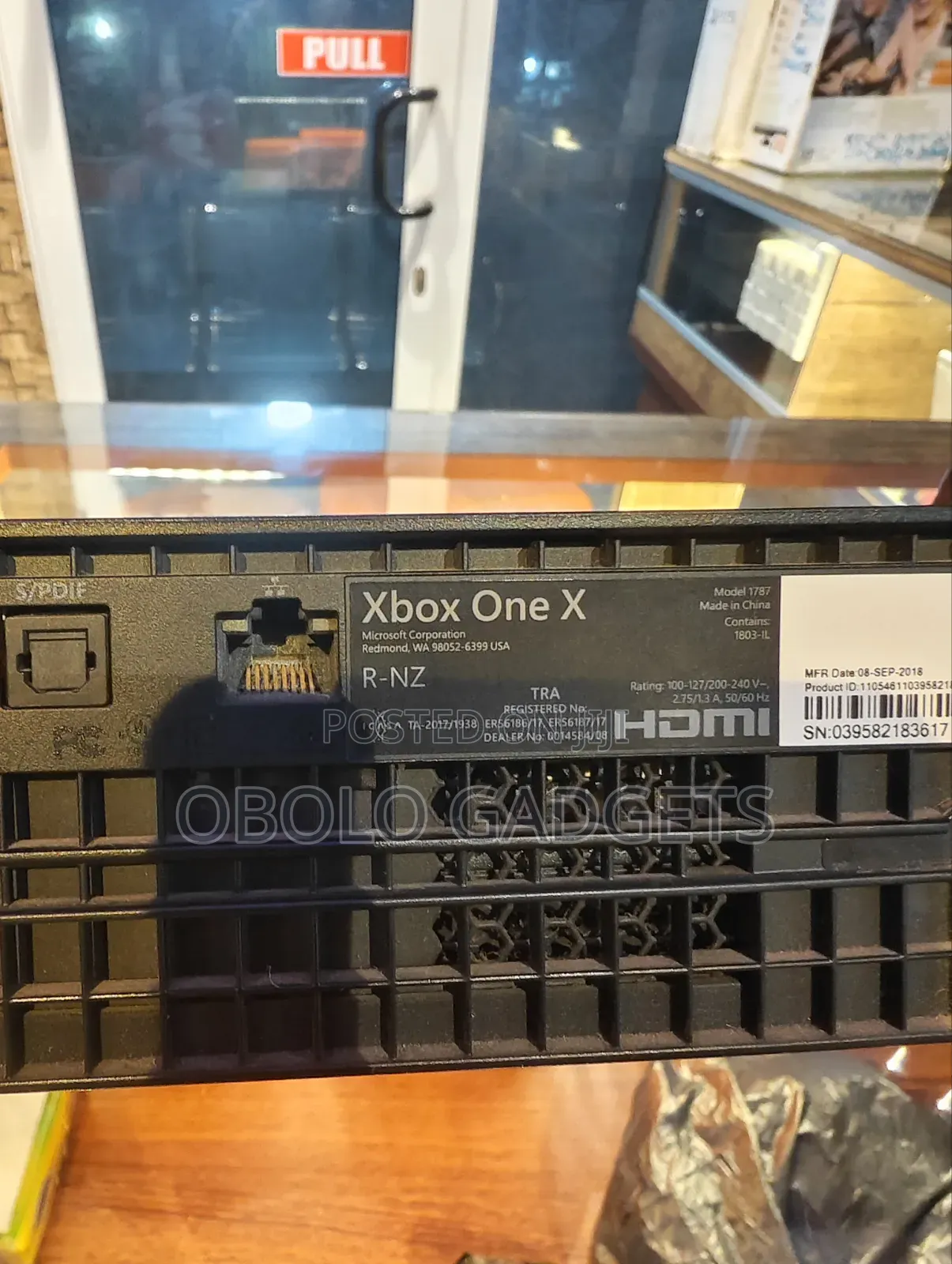 Xbox One X With Two Pads for Sale