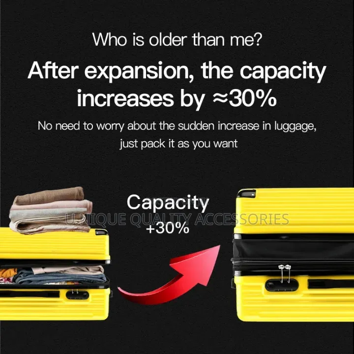 Premium Abs Business Trolley Suitcase, 20,24, 26,28 Inch
