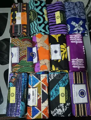 Colourful Small African Prints Available in 6 Yards