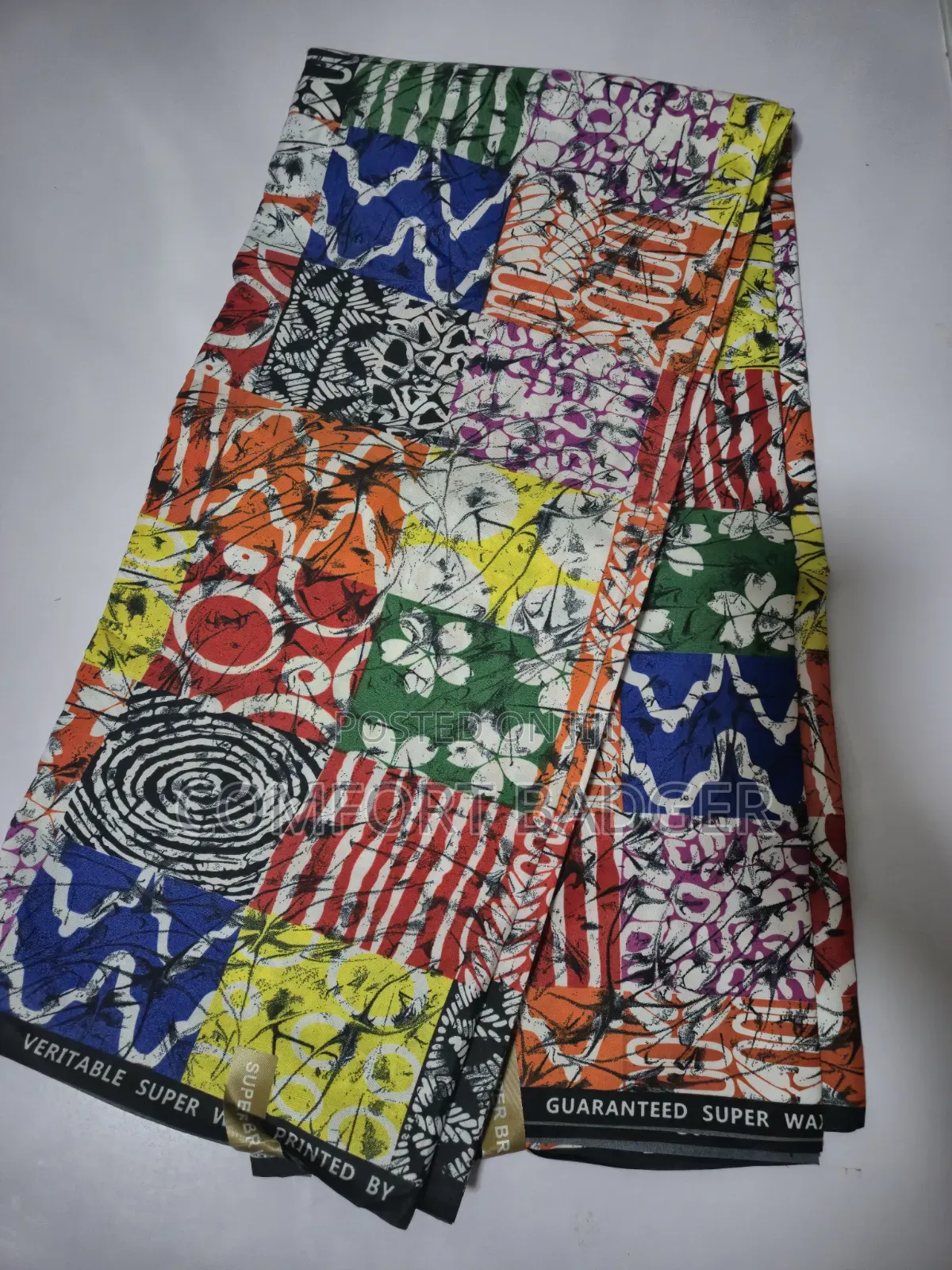 Colourful Small African Prints Available in 6 Yards