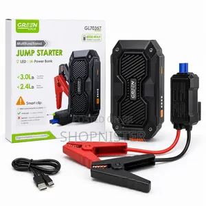 8000mah Multifunctional Car Jump Starter Power Bank