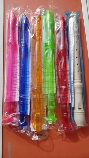 Colorful Flute or Recorder