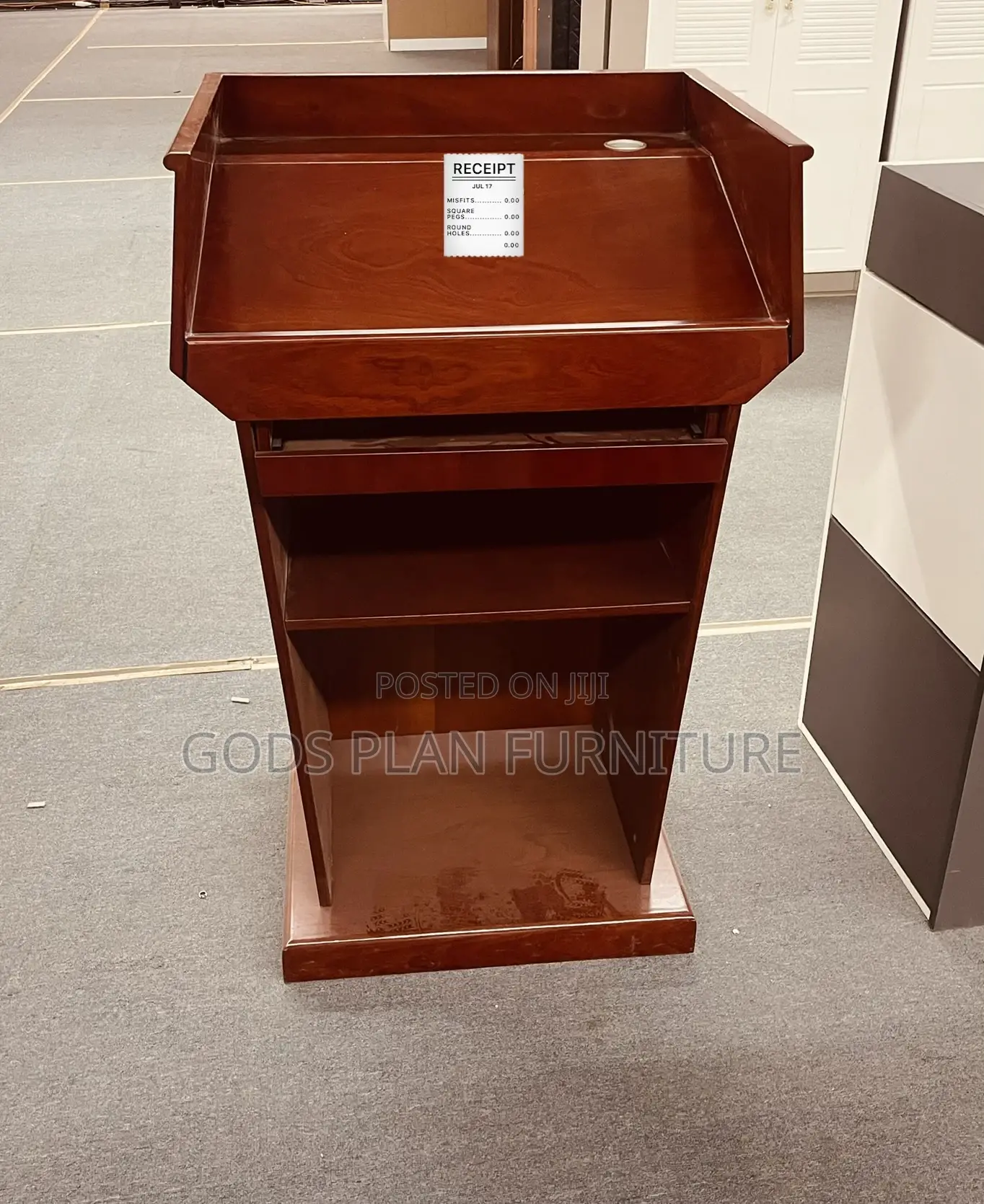 Wooden Podium/Pulpit