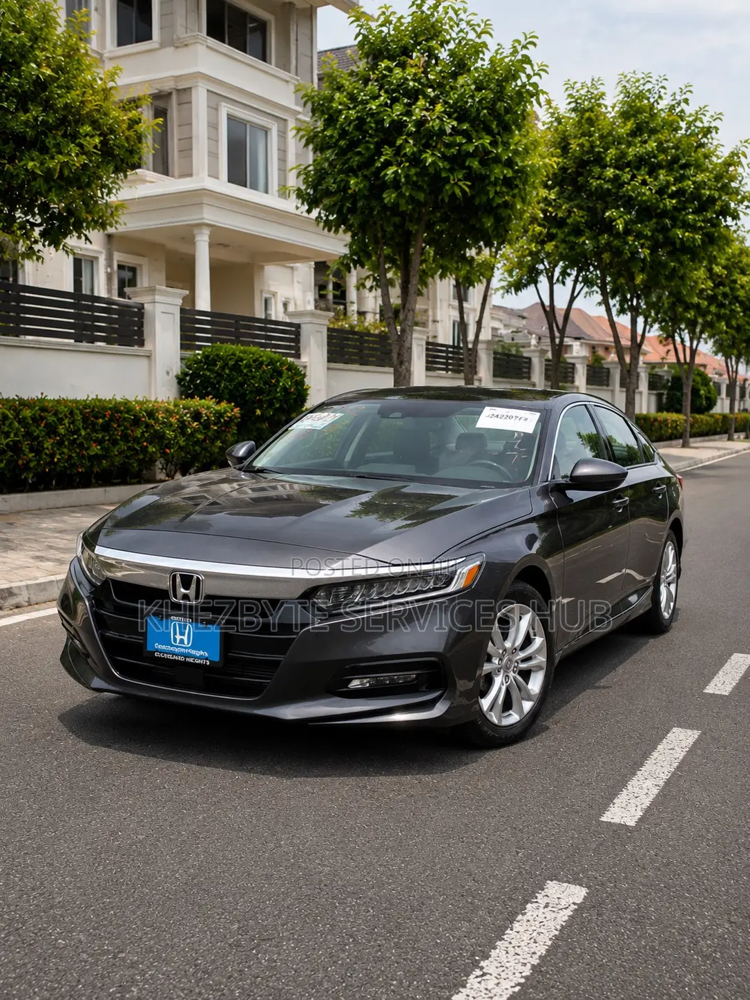 Honda Accord LX (1.5L 4cyl Turbo CVT) 2019 Gray