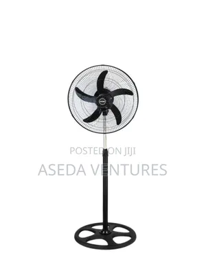18"Inch Standing Oscillation Fan - 3 Speed Low Noise Motor Iron Grill