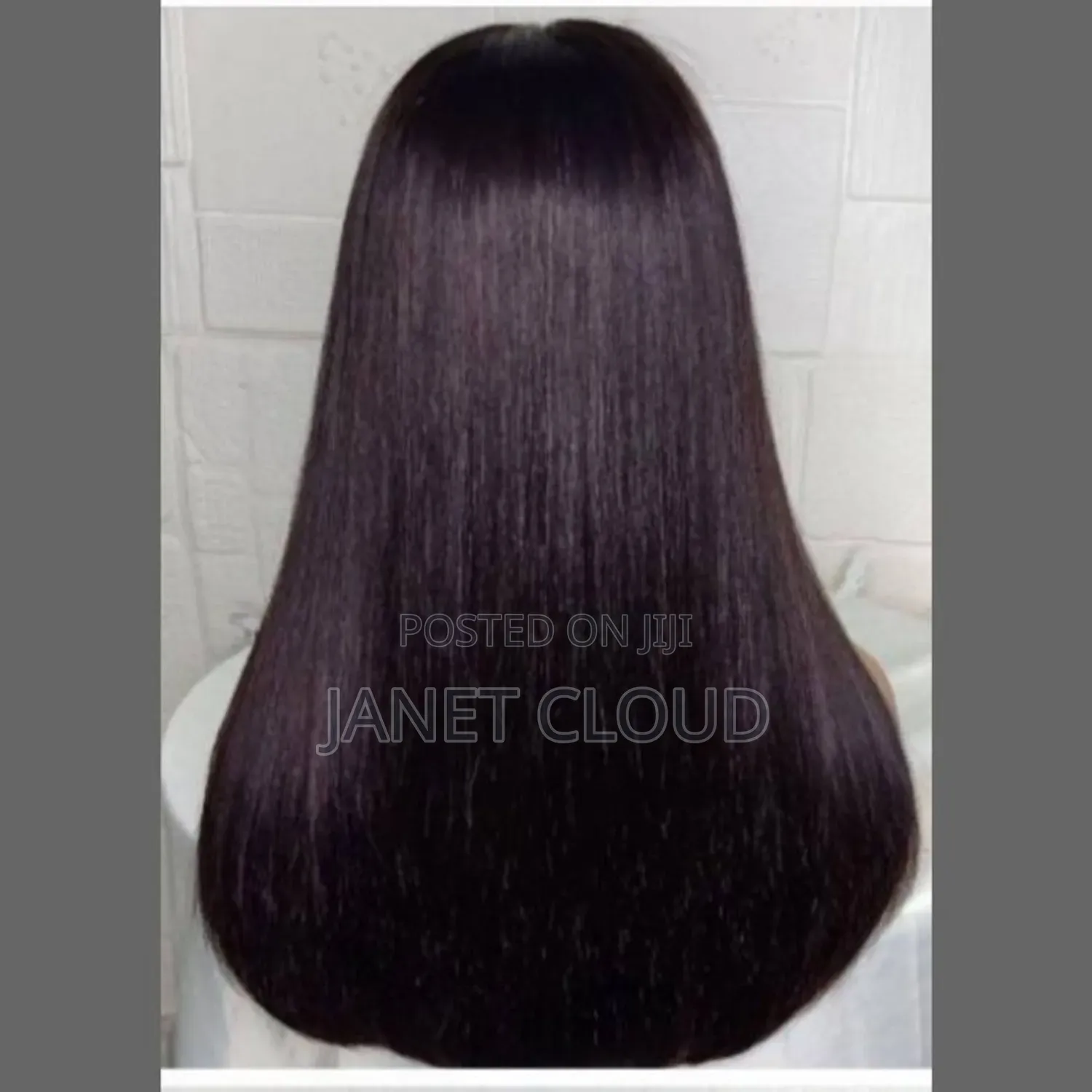 18 Inches Bone Straight Wig Cap