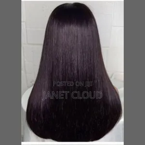 18 Inches Bone Straight Wig Cap