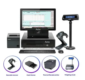 Complete Pos System With Software for Retail,Supermarket Pharmacy