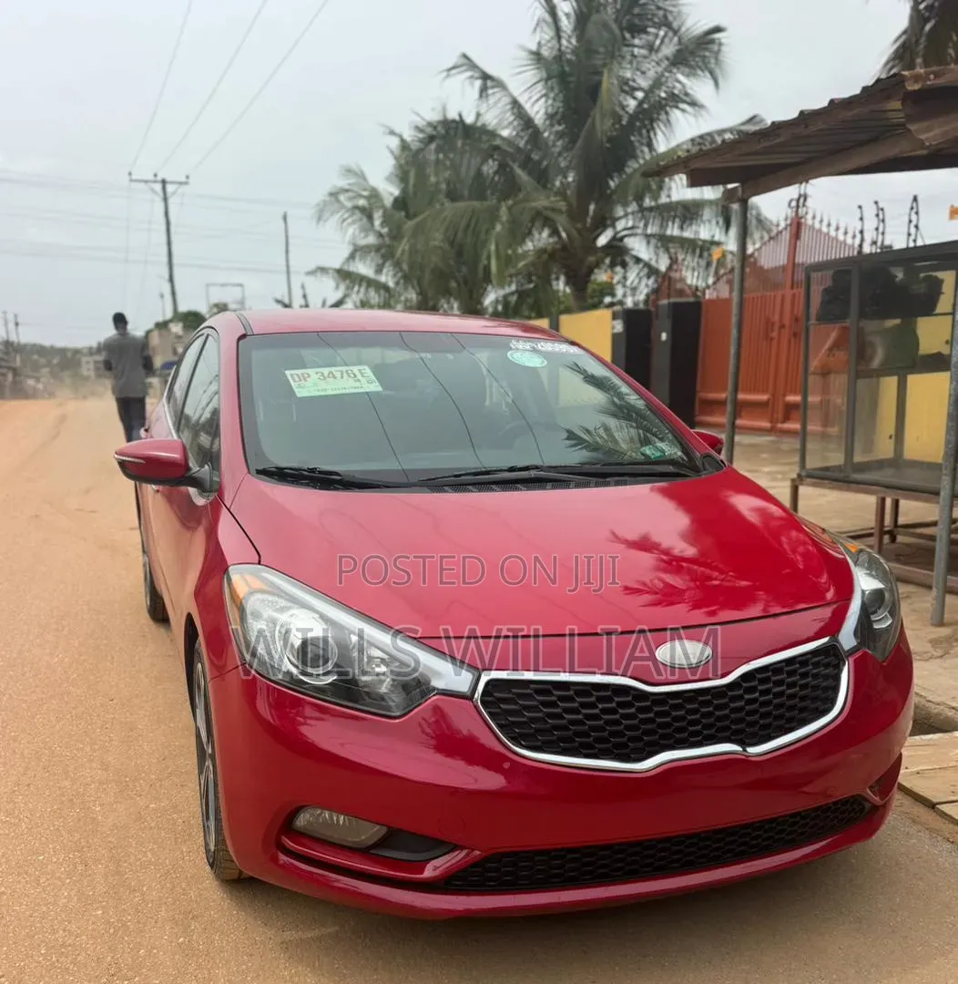 Kia Forte EX Sedan 2014 Red
