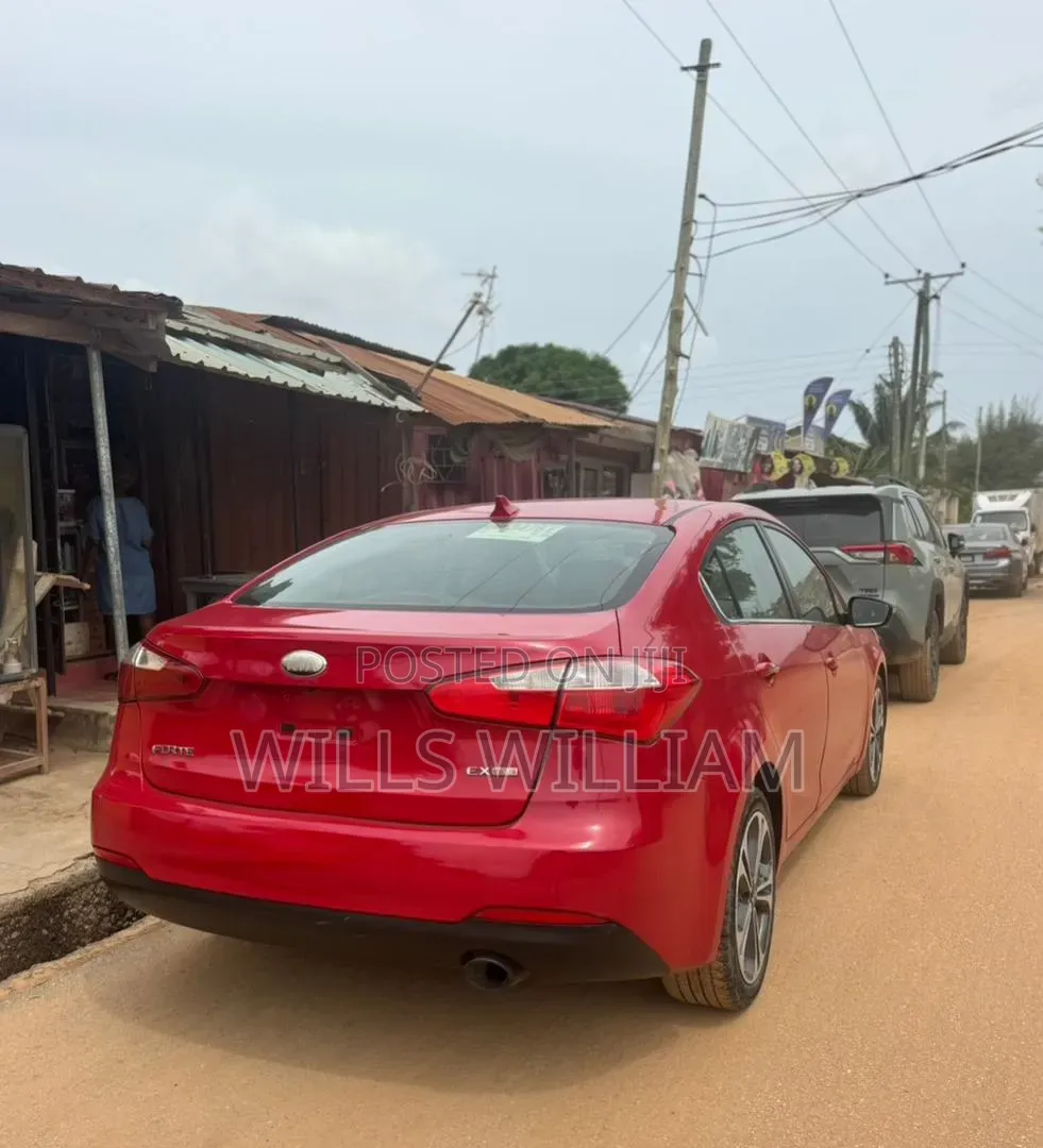 Kia Forte EX Sedan 2014 Red