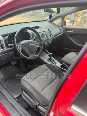 Kia Forte EX Sedan 2014 Red