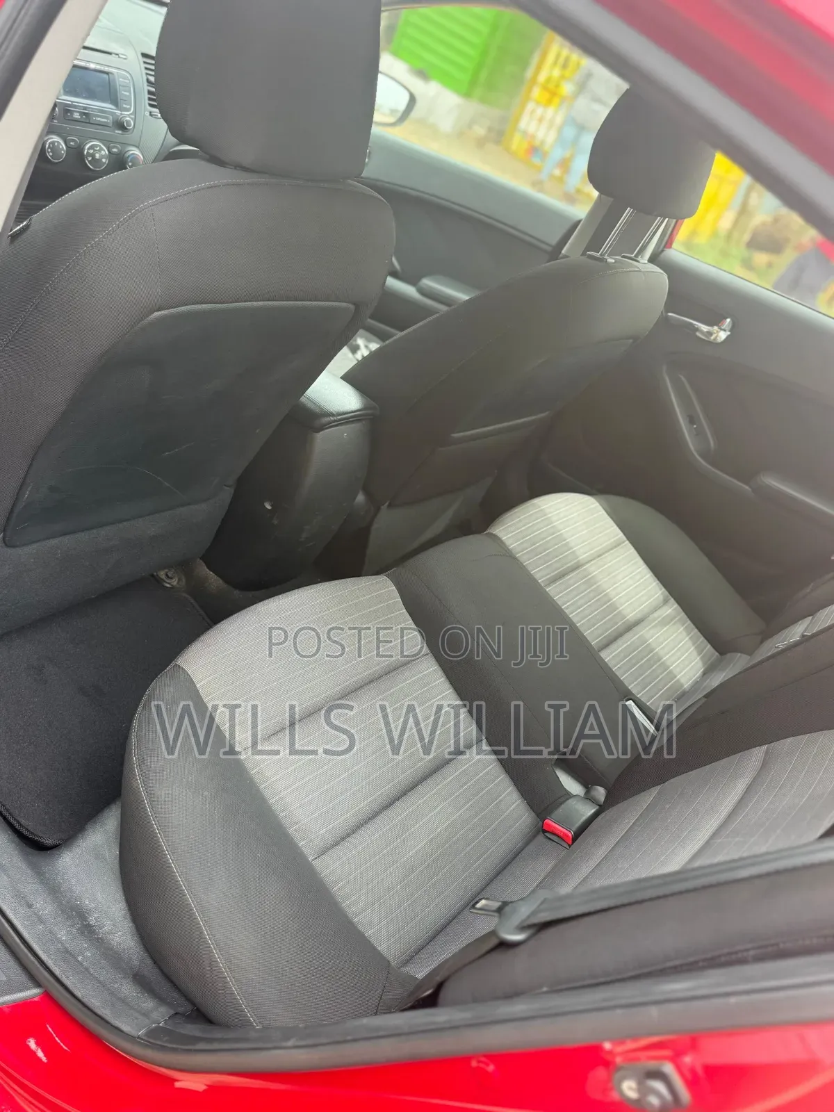 Kia Forte EX Sedan 2014 Red