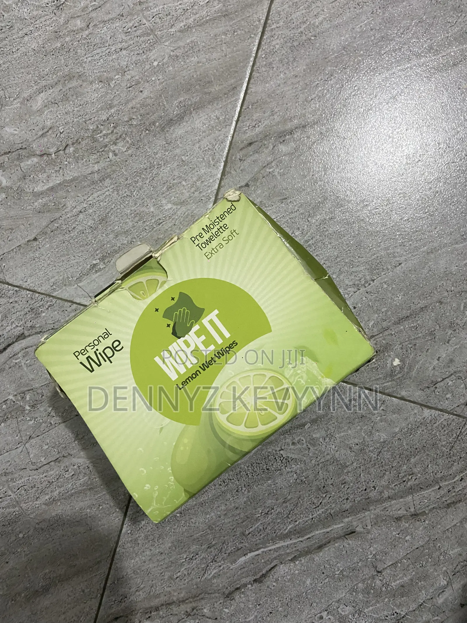 Lemon Wet Wipes