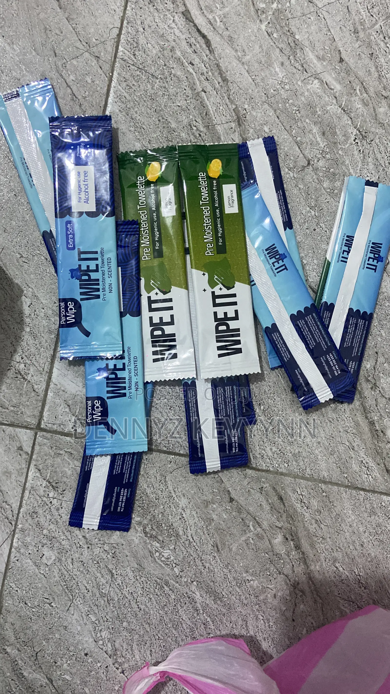 Lemon Wet Wipes