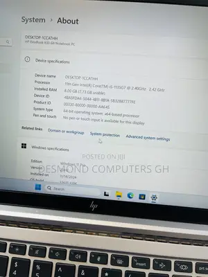 Laptop HP EliteBook 830 G8 8GB Intel Core i5 SSD 256GB