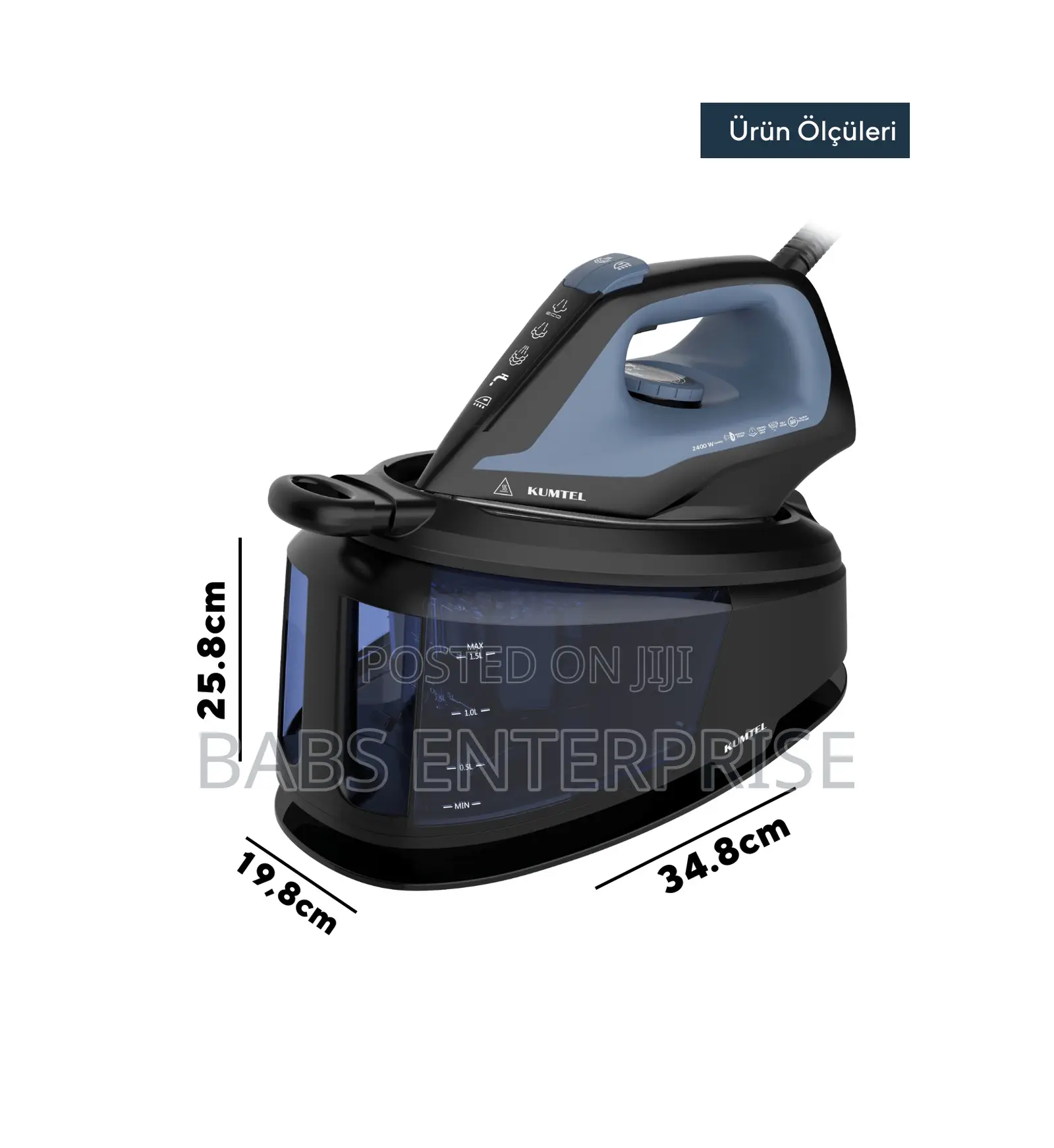 Kumtel Steam Generator Iron HSS-01 2400w