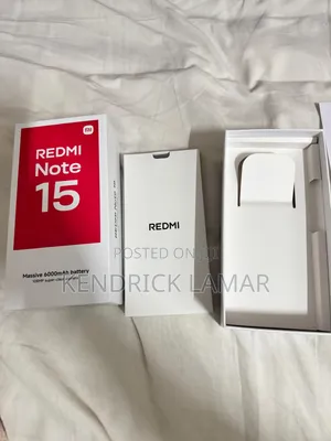 New Xiaomi Redmi Note 15 256 GB Black