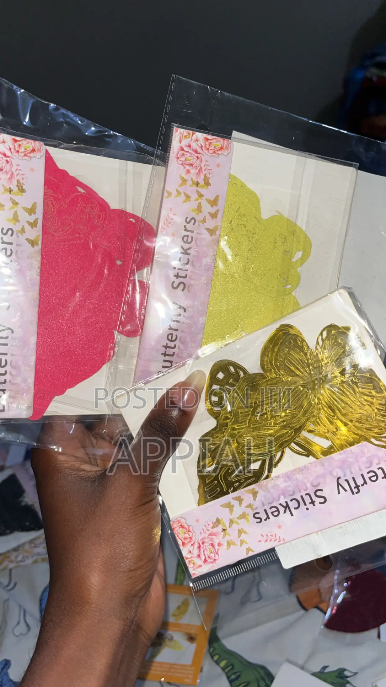 Butterfly Stickers and Wall Collage