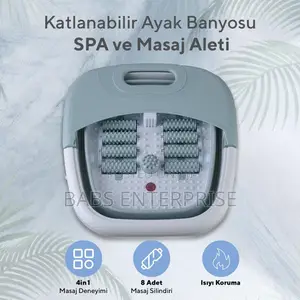 Kumtel Foldable Foot Bath Spa and Massage Device HFS-02