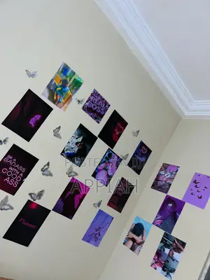 Butterfly Stickers and Wall Collage