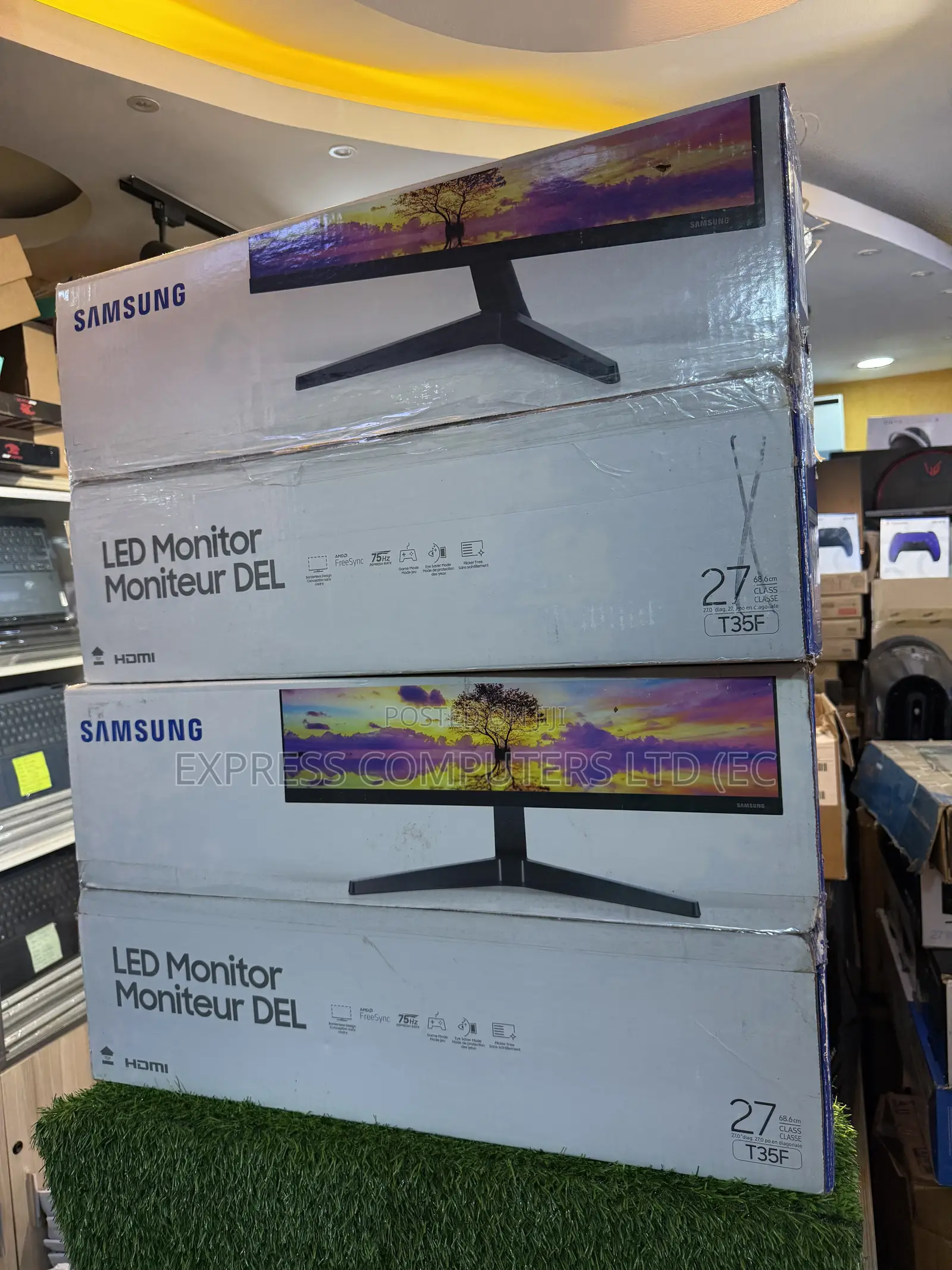 Samsung 27' T35f FHD 1080p Computer Monitor, 75hz, Ips Panel, Hdmi,