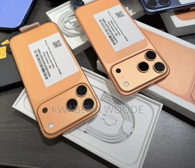 New Apple iPhone 17 Pro Max 256 GB Orange