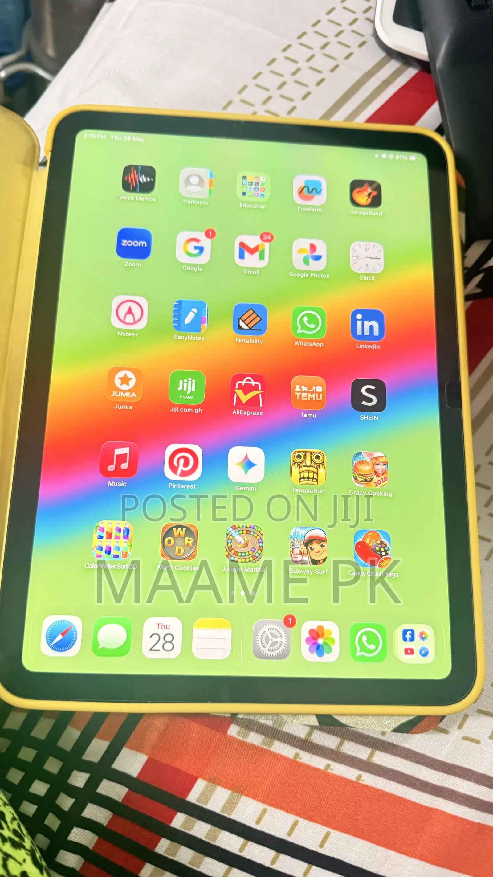 Apple iPad (2025) 128 GB Yellow