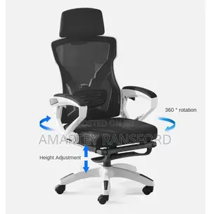 Ergonomic Swivel Gaming and Office/Study Chair With Lumber Support