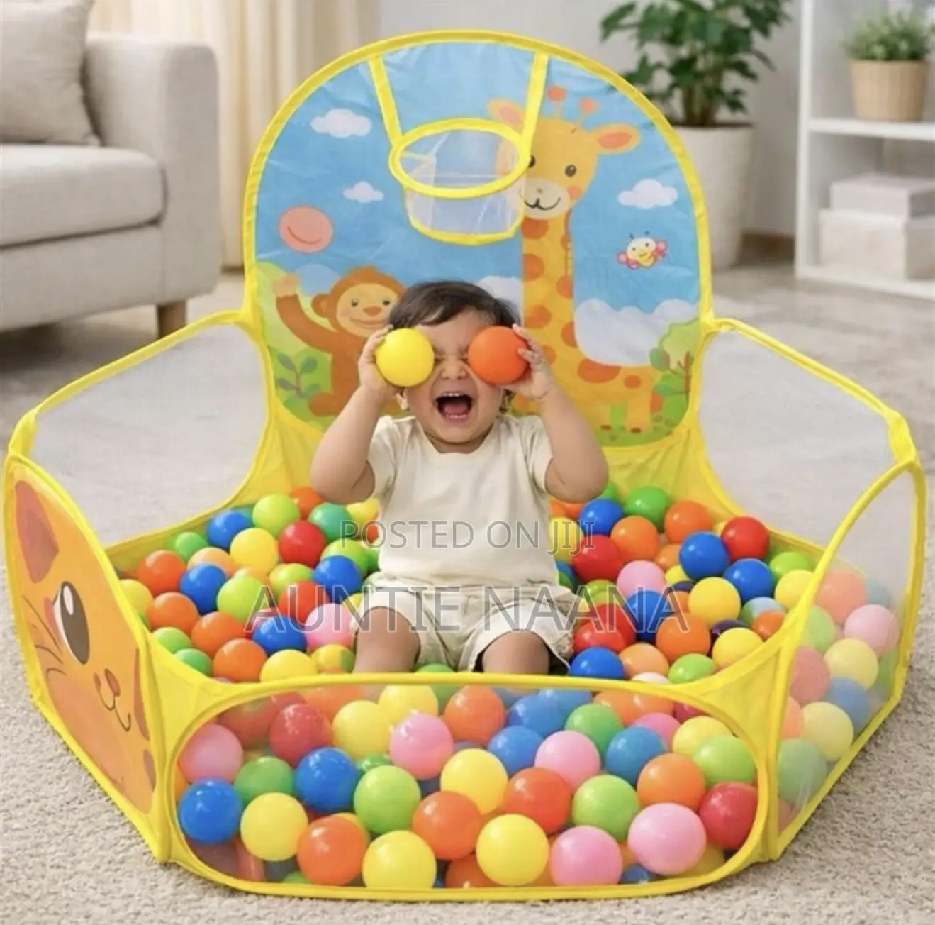 Playmat With Basketball Hoop