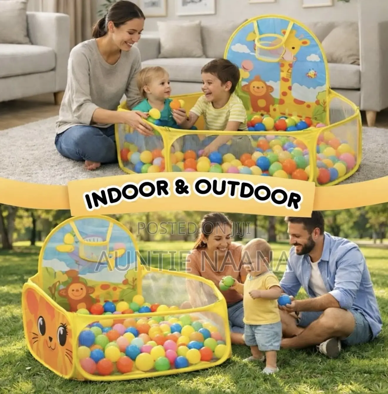 Playmat With Basketball Hoop