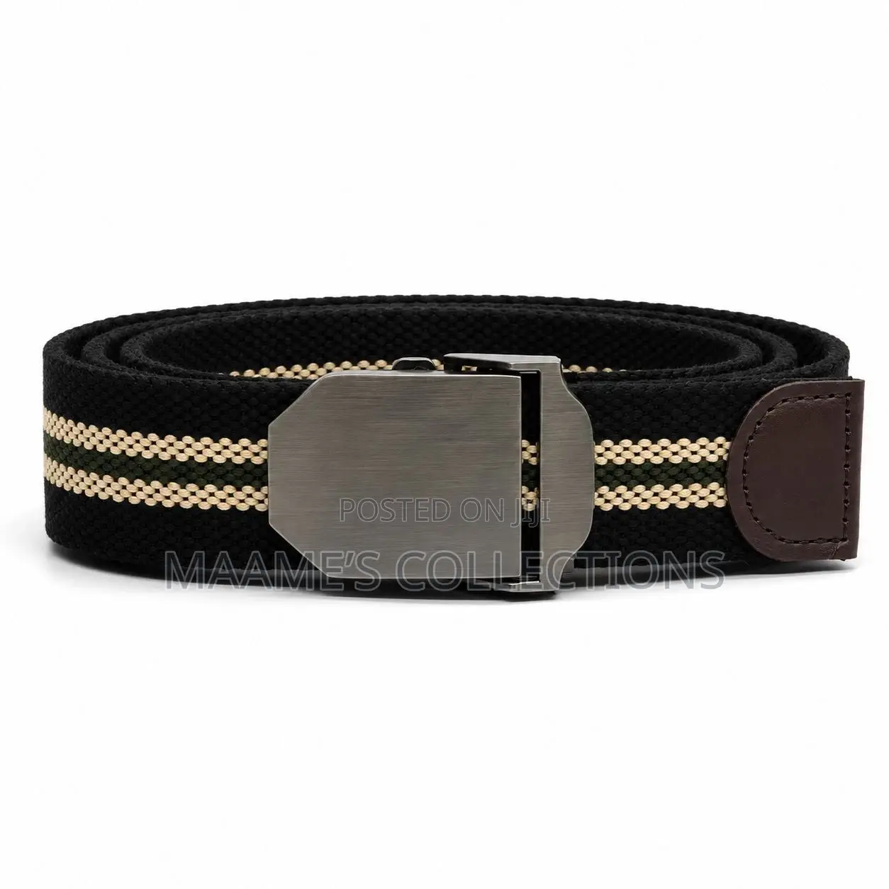 Solid High Quality Vintage Woven Belts in Stocku